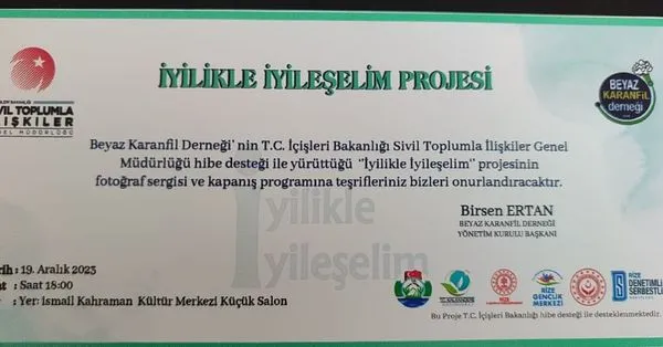 Kalkandere Kaymakamlığından Duyuru  “İyilikle İyileşelim” 