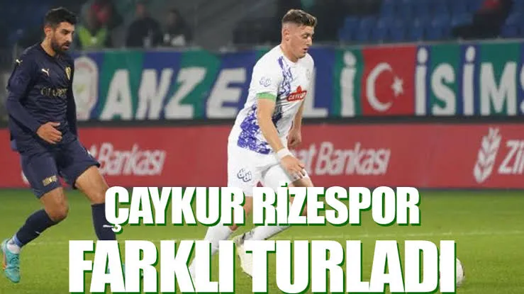 Çaykur Rizespor 4-0 Bucaspor 1928 (Maç Sonucu)