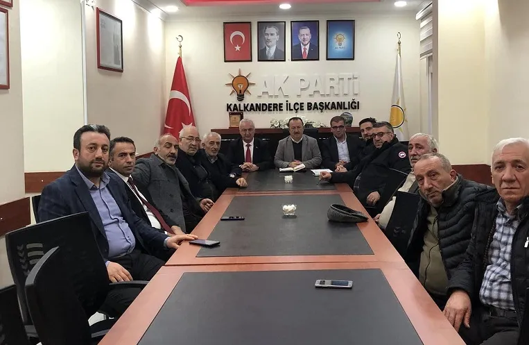 AK parti Kalkandere İlçe Teşkilatı Ocak 2023 Grup toplantısı icra edildi