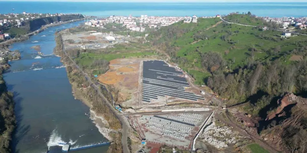 Karadeniz’de Derelerin Kenarına Artık Hes Değil Güneş Ernejisi Santrali Kuruluyor