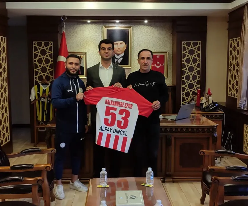 Kalkander Spor Kulübünden İlçe Kaymakamımız Alpay Dincel