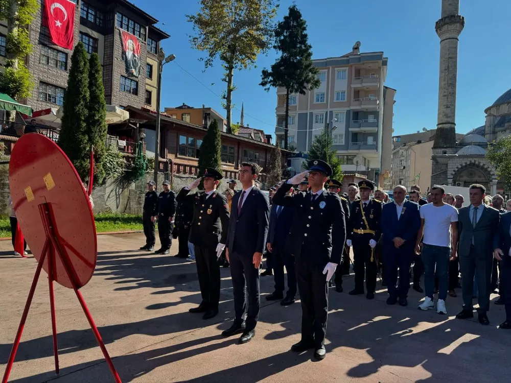 29 Ekim Cumhuriyet Bayramı Çelenk Sunma Töreni Gerçekleştirildi