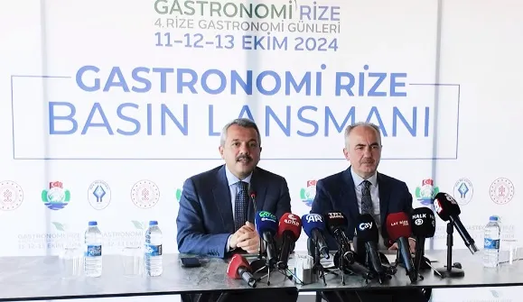 4. Rize Gastronomi Günleri Başlıyor