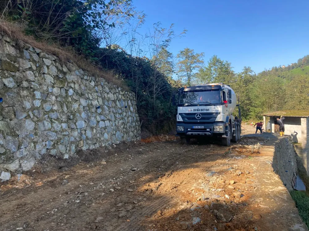 Kalkandere Belediye Ekipleri İlçemizin Her Yerinde