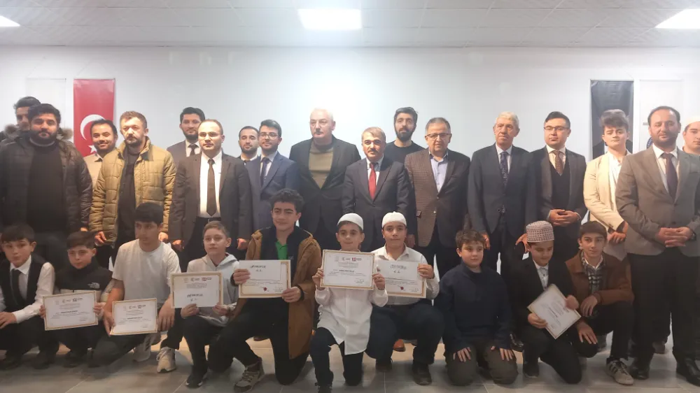  İmam Hatip Ortaokulları Ezan Okuma Yarışması Yapıldı