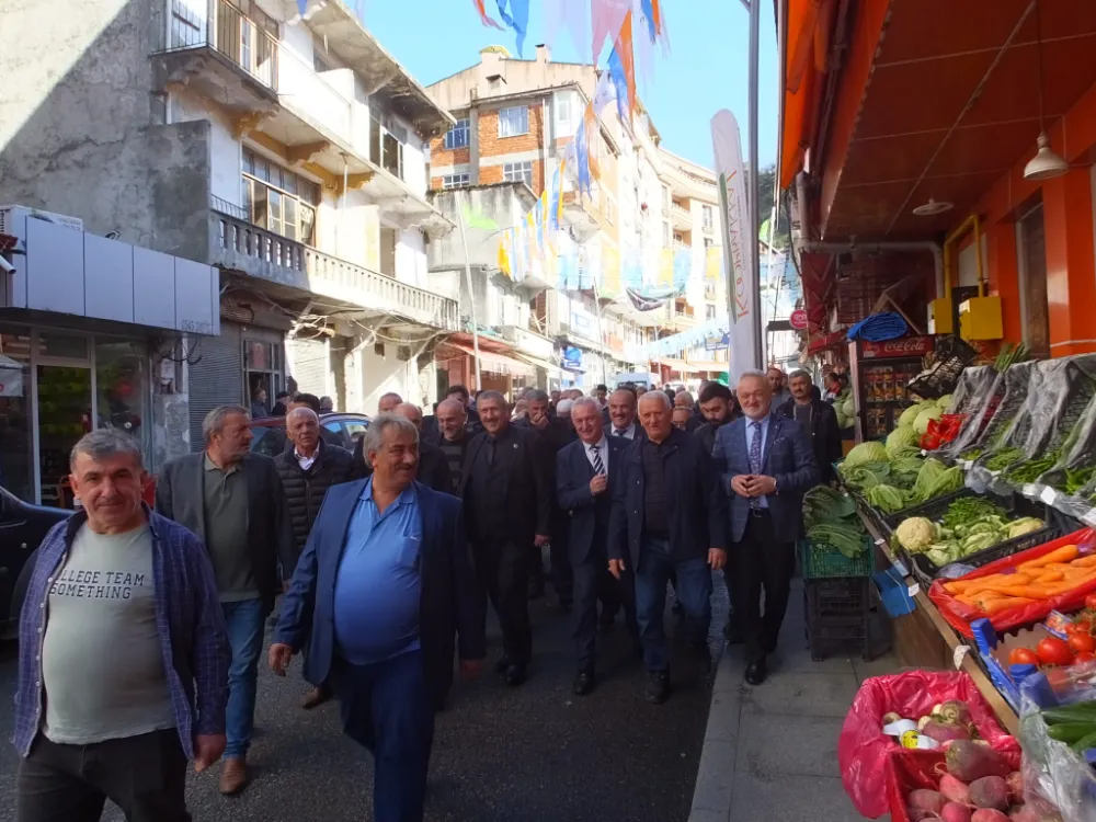 Kalkandere Belediye Başkanı Kenan YILDIRIM Seçim Çalışmalarına Başladı