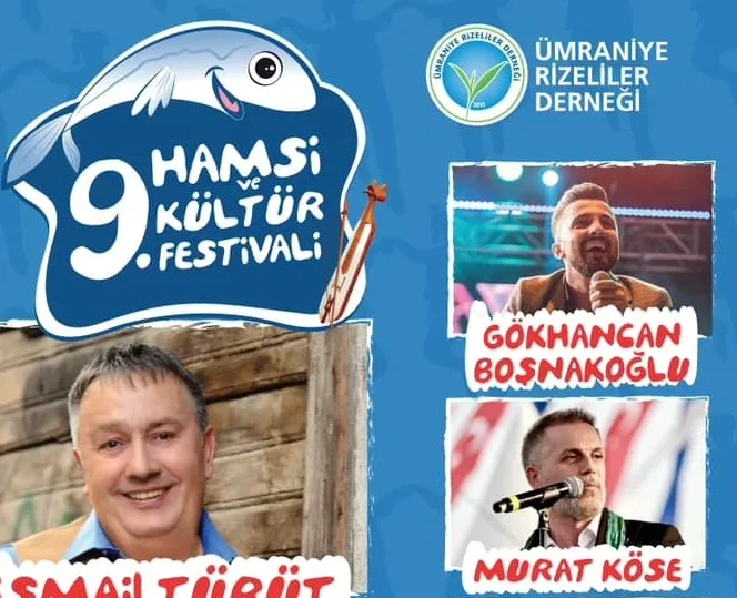 Kimseye söz vermeyin! 9. Hamsi Festivali Pazar Günü Ümraniye