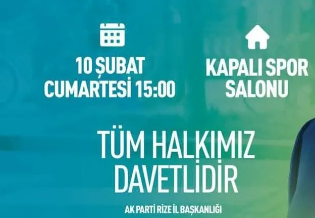 Rize AK Parti’de adaylar belli oluyor