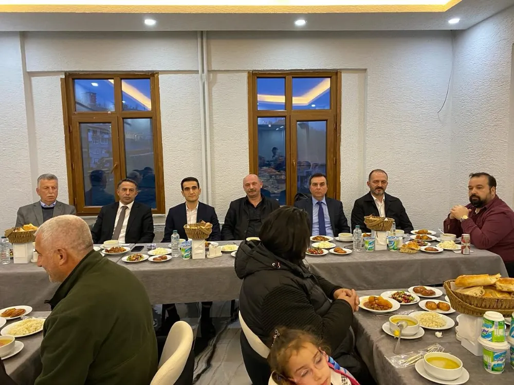 Kalkandere Öğrenci Taşıma Kooperatifi  iftar programı yapıldı