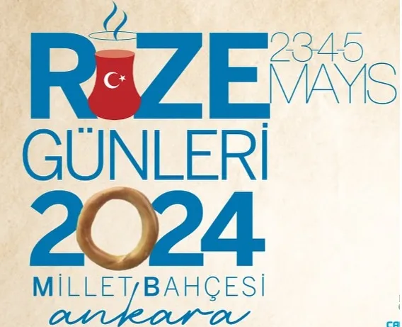 Rize Tanıtım Günleri 2-5 Mayıs’ta Başkent Millet Bahçesi’de