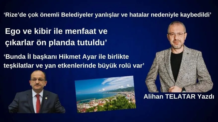 Alihan TELATAR Rize Seçim Analızı 