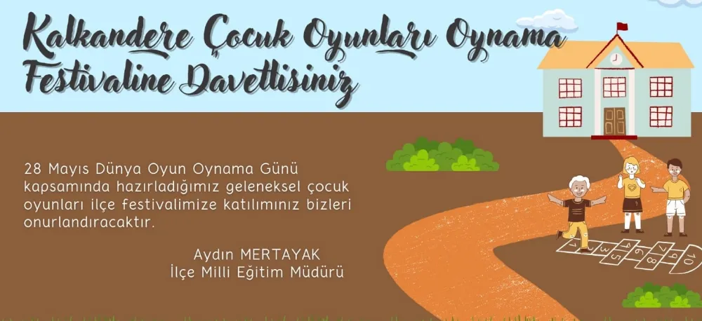 Kalkandere Çocuk Oyunları Oynama Festivaline tüm Halkımız Davetlidir