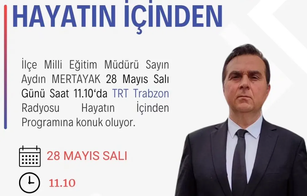 Aydın Mertayak; 28 Mayıs Salı 11:10