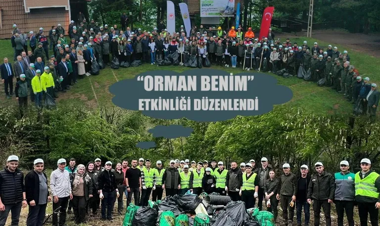 “ORMAN BENİM” ETKİNLİKLERİ DÜZENLENDİ