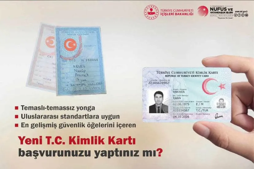 Kimlik ve Ehliyetlerinizi Değiştirdiniz mi?