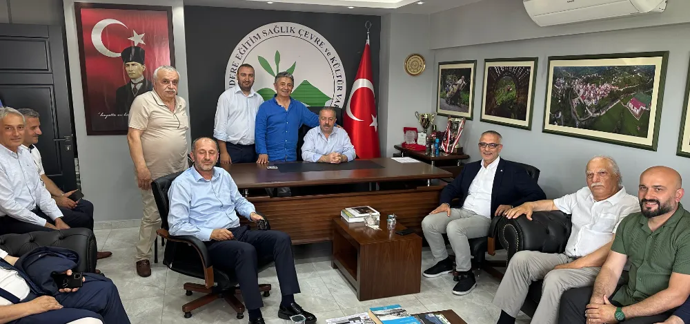 Kocaeli BB Başkan yardımcısı Sayın Hasan Soba, Kalkandere Vakfını ziyaret etti. 