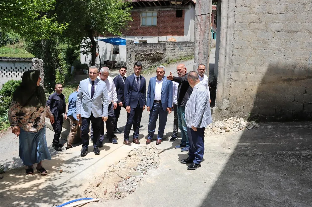 Rize Valisi Sayın İhsan Selim BAYDAŞ, Kalkandere Belediyesini Ziyaret Etti