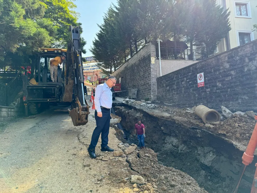 Yılmaz, Saha Çalışmalarını Yerinde Denetledi