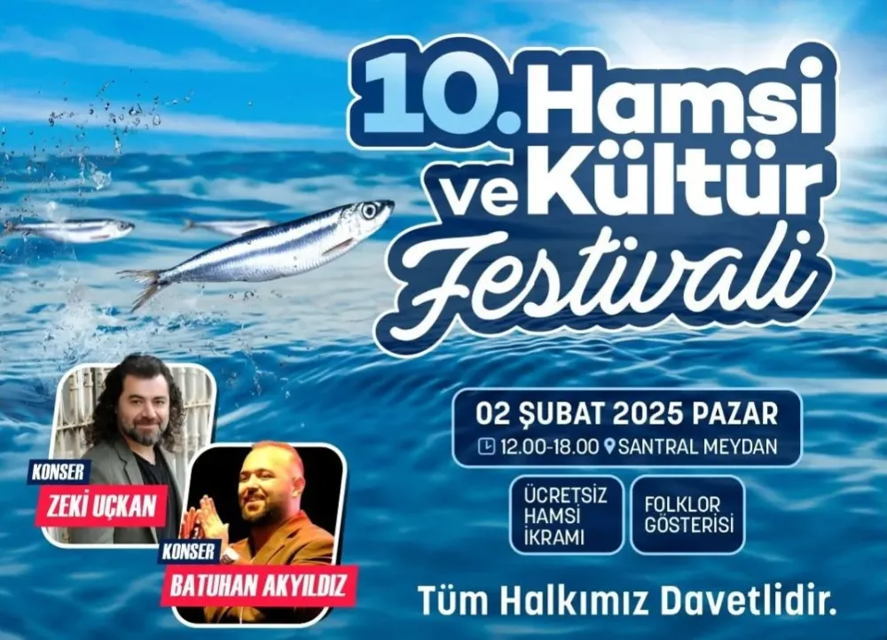 Ümraniye Rizeliler Derneği 10. Hamsi Festivali 2 Şubatta