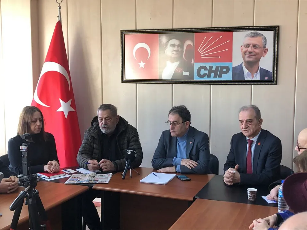 CHP RİZE İl Başkanlığı Basın Toplantısı Yaptı