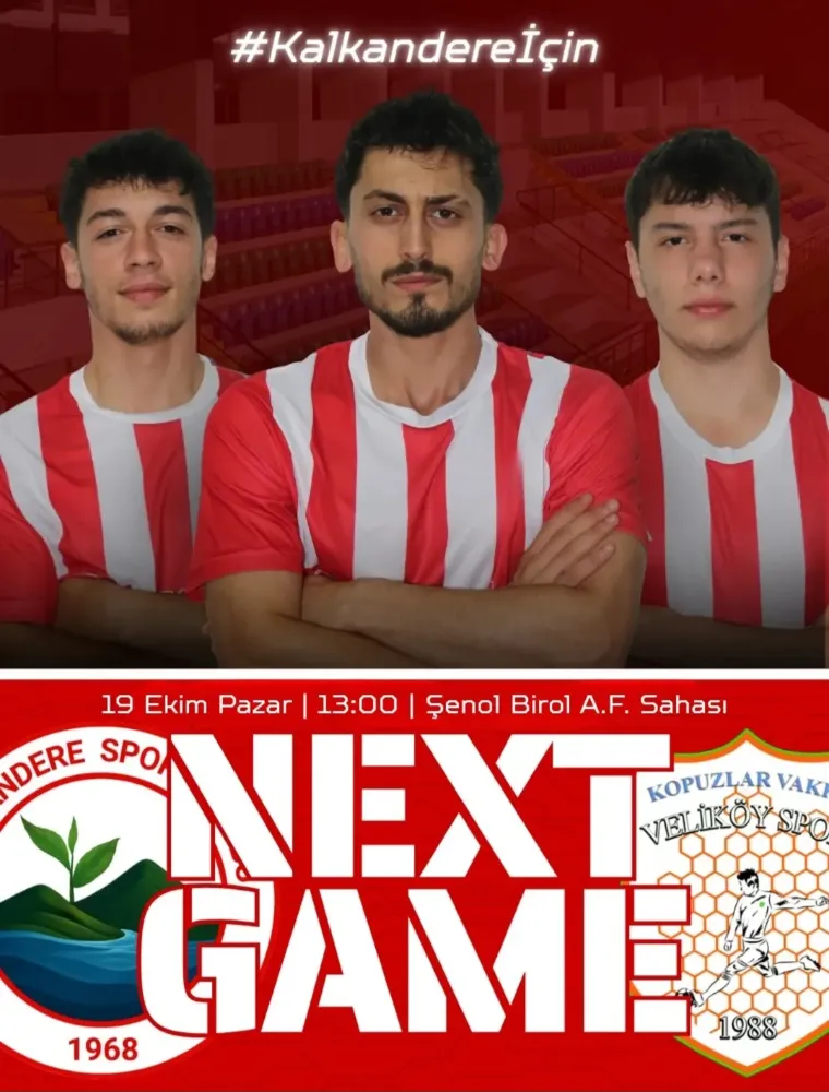 Kalkanderespor Süper Amatör Liginde Sezonu Kopuzlar Vakfı Veliköyspor Müsabakasıyla Açıyor