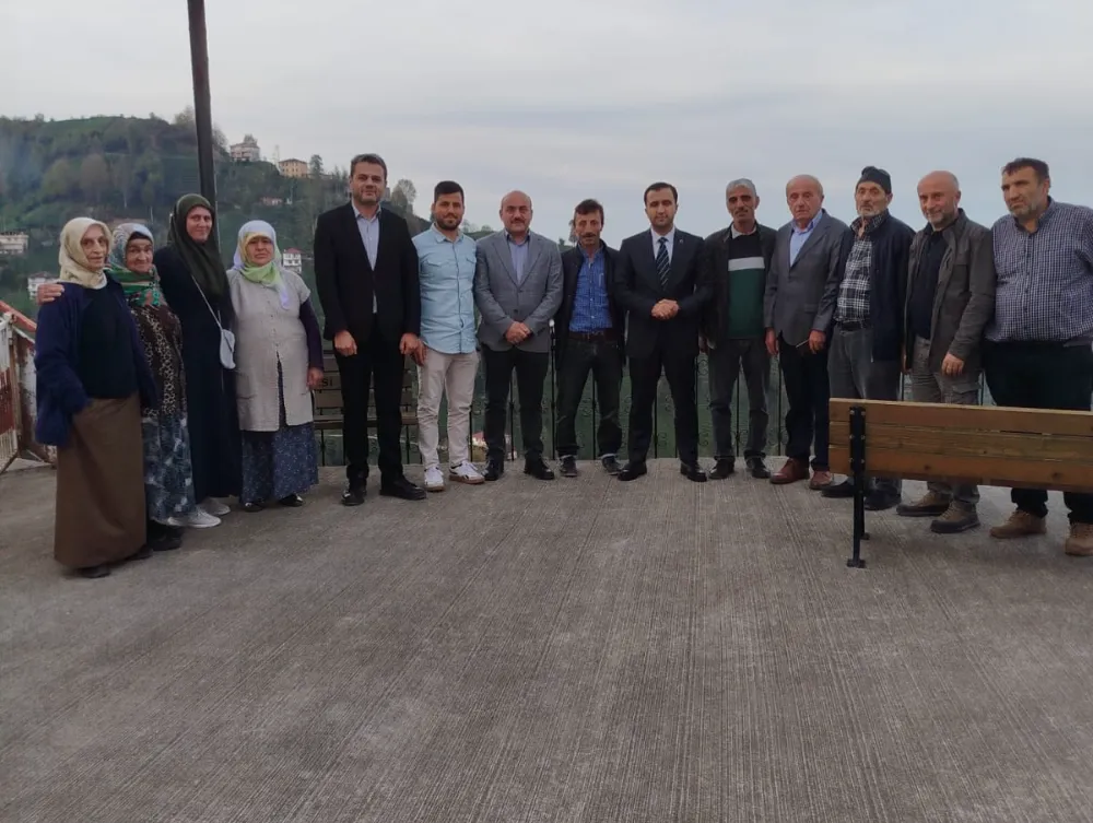 Kalkandere Kaymakamı Sayın Emrullah Doğru, Köy Ziyaretlerinde Bulundu