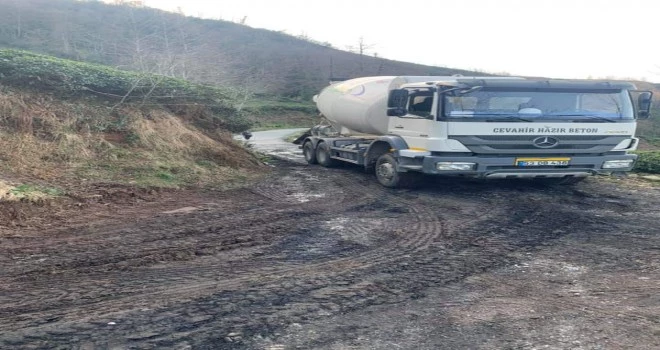 Çay sezonun başlamadan yolar hizmete girecek