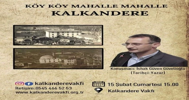 Köy köy mahalle mahalle Kalkadere