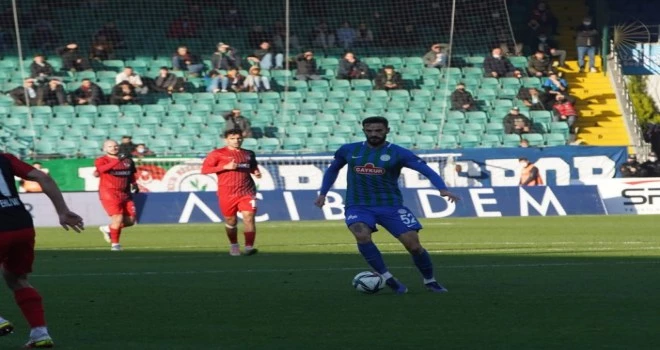 ÇAYKUR RİZESPOR  0 - 1 GAZİANTEPSPOR