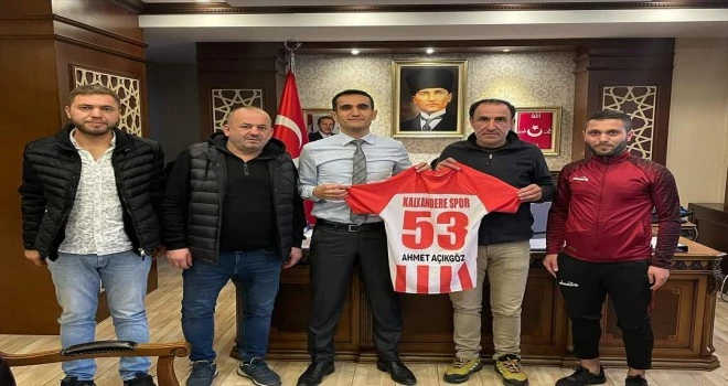 Kalkandere Spor yöneticileri AÇIKGÖZ