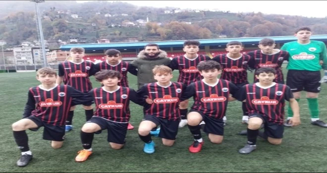 KALKANDERE SPOR U-16 GÜLDÜRDÜ