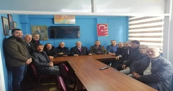 Kalkandere MHP Teşkilatı Yılın Son Toplantısını Yaptı