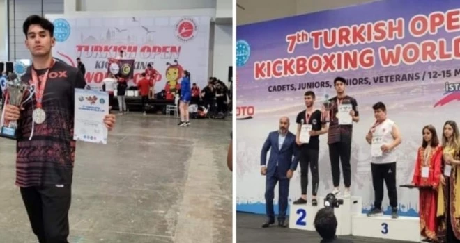 Emirhan Reisoğlu  Dünya Kick-Box Turnuvasında Şampiyon