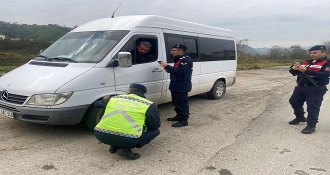 “Kış Mevsimi Trafik Tedbirleri” denetimi gerçekleştirildi.