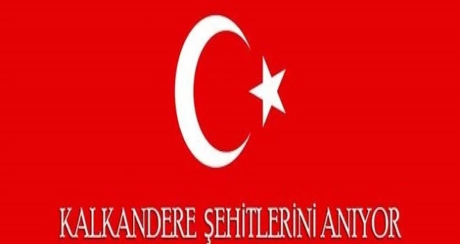 Kalkandere Şehitlerini Anıyor