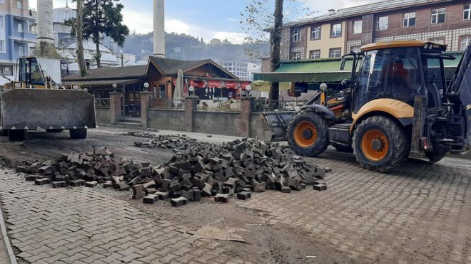 BELEDİYEMİZİN ALT YAPI ÇALIŞMALARI DEVAM EDİYOR