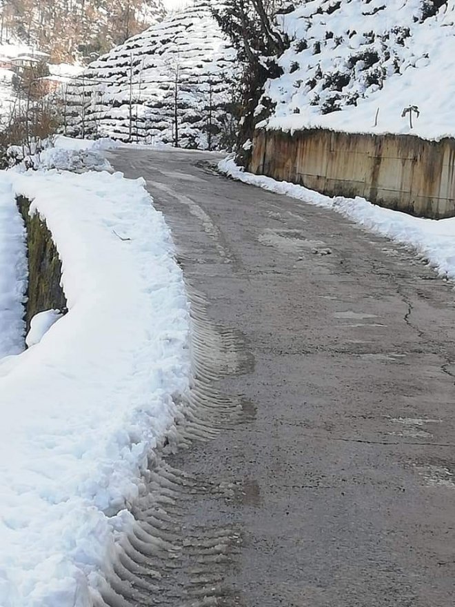 2021 Kalkandere kış manzaraları