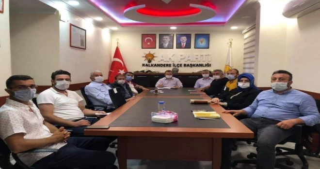 Ak Parti ilçe teşkilatı haftalık toplantısını gerçekleştirdi