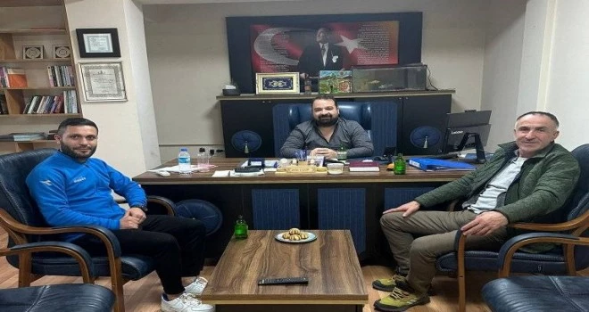 BAŞKAN MEVLÜT İSLAMOĞLU VE FARUK AZDER SEÇKİN ÇANKAYA