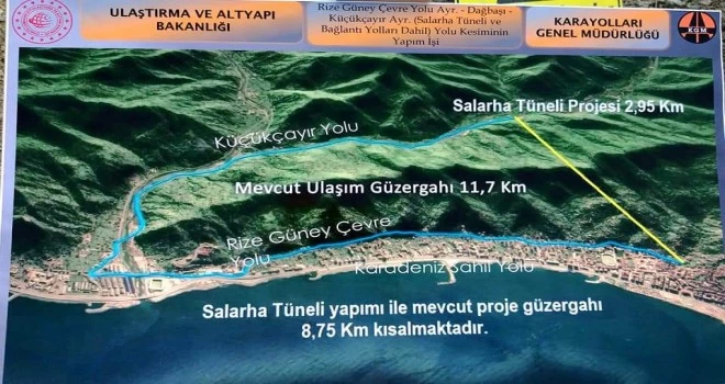 Salarha tünelinde ışık görüldü