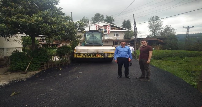 KÖYDES KAPSAMINDA ORMANLI KÖYÜNDE ASFALTLAMA ÇALIŞMAMIZ BAŞLADI