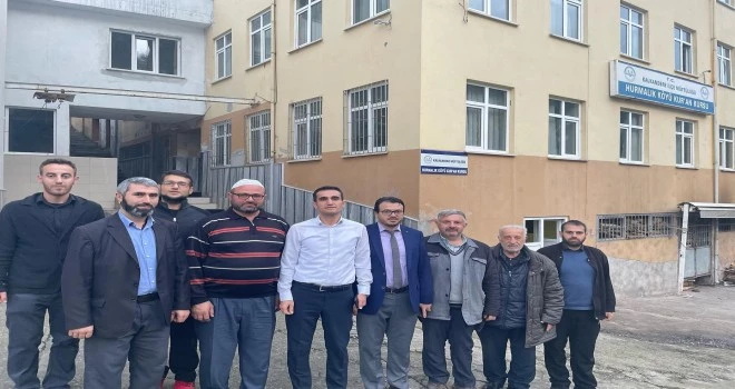 AÇIKGÖZ, İlçe Müftümüz ile birlikte Denetimlere devam ediyor