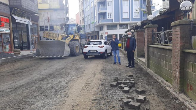 BELEDİYEMİZİN ALT YAPI ÇALIŞMALARI DEVAM EDİYOR