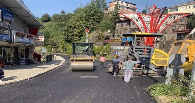 DOĞALGAZ ÇALİŞMALARI VE BARABERİNDE ASVALT ONARIM ÇALİŞMALARI DEVAM EDİYOR