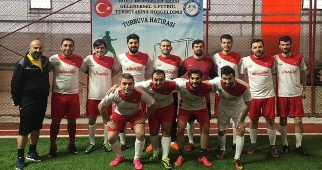 Kalkandere Vakfı Futbol Turnuvasına Katıldı