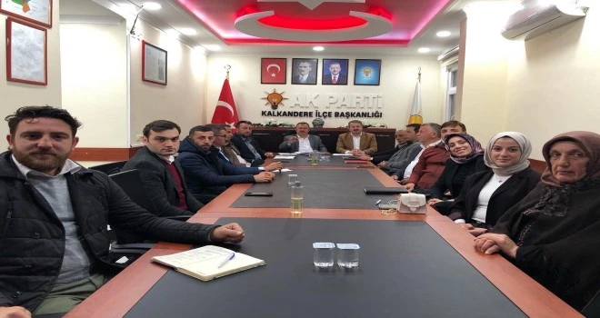 Kalkandere AK PARTİ Haftalık olağan yönetim kurulu