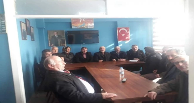 Kalkandere MHP teşkilatı aylık olağan toplantısı yapıldı.