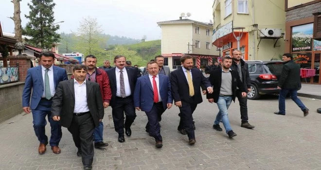 AK Parti Rize İl Başkanı Muhammed Avcı İlçemizde Zayaretlerde Bulundu