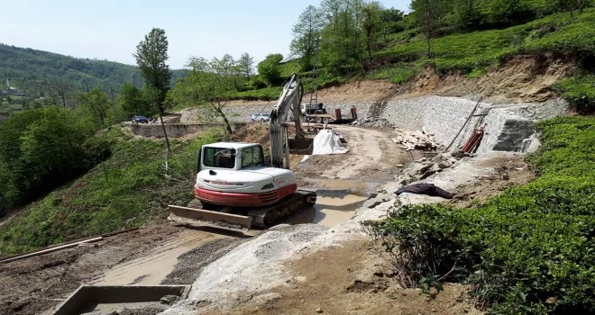 Dülgerli Köyünde Yol Çalışması