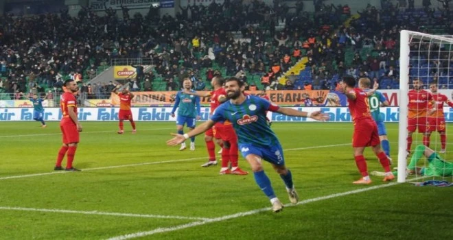 Çaykur Rizespor evinde Kazandı